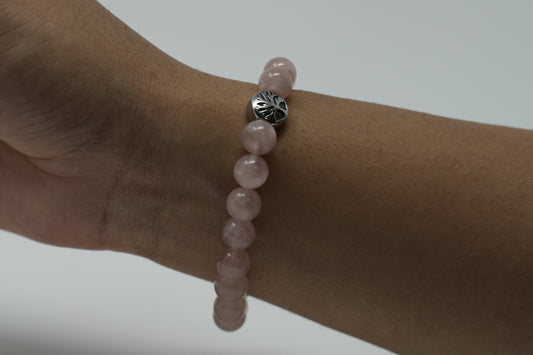 Love Activated Madagascar Rose Quartz Healing Bracelet
