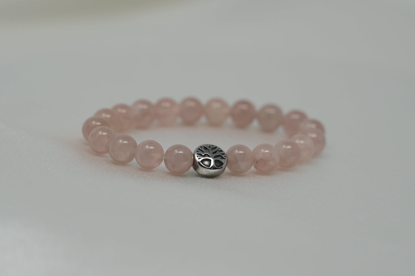 Love Activated Madagascar Rose Quartz Healing Bracelet