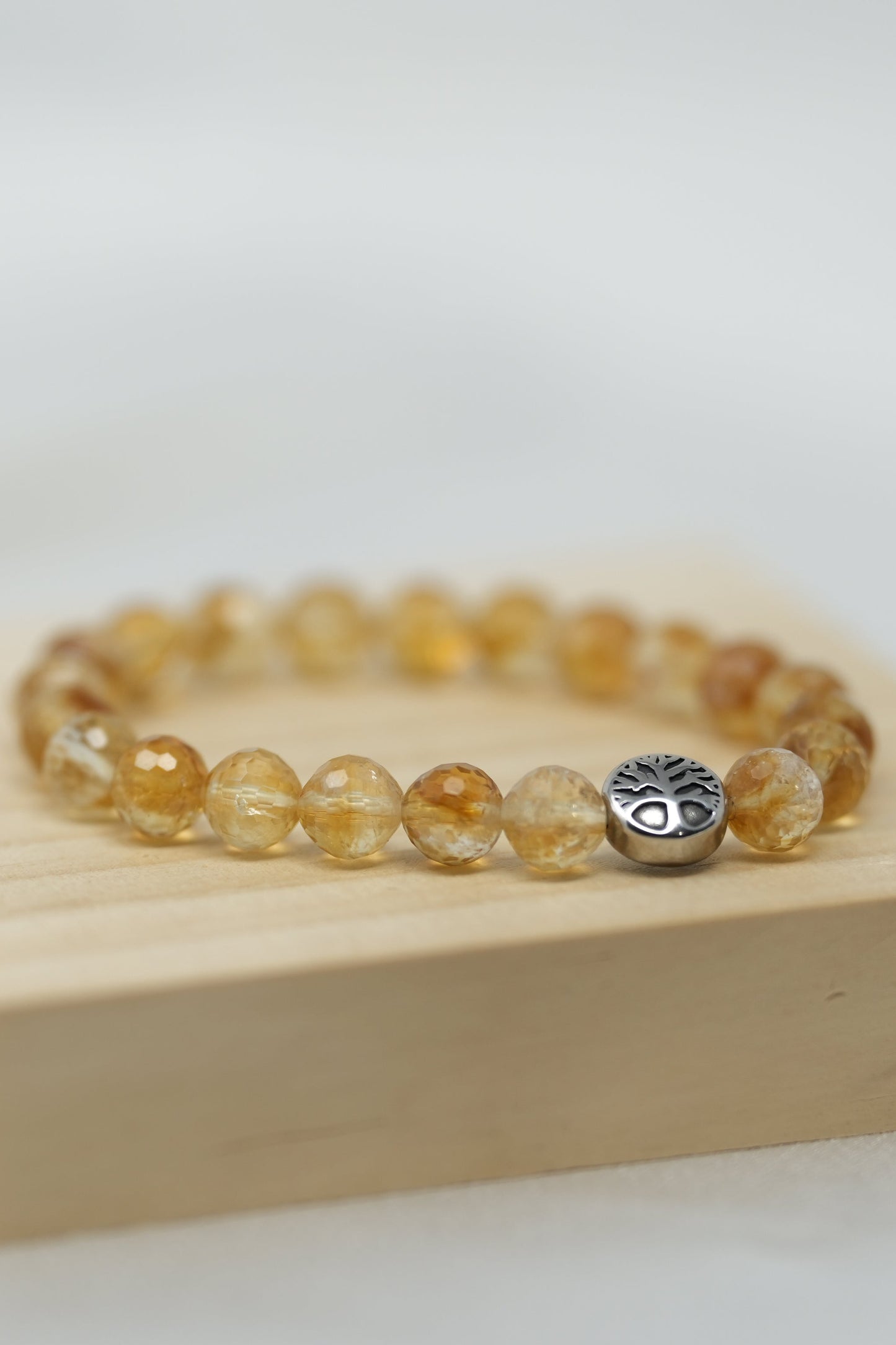 Success Activated Citrine (Faceted) Healing Bracelet