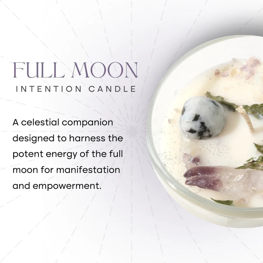 Full Moon Intention Candle