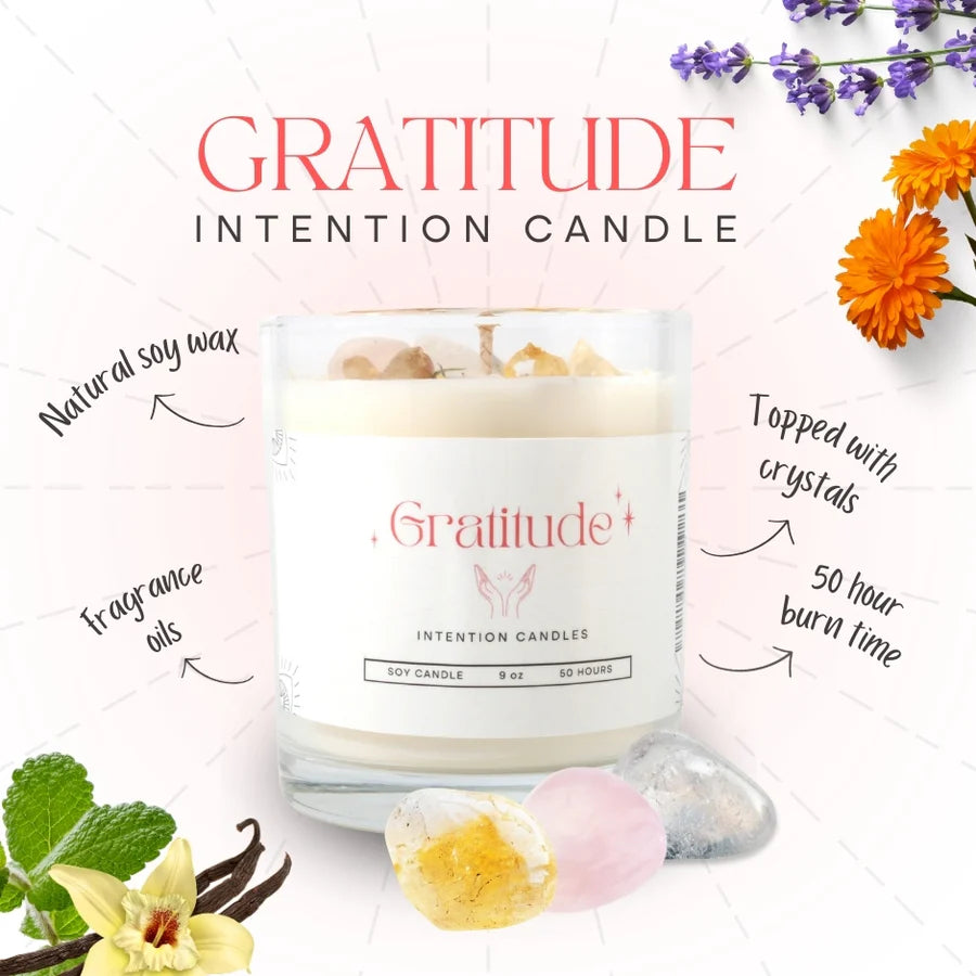 Gratitude Intention Candle