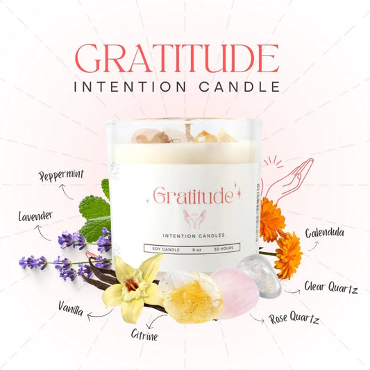 Gratitude Intention Candle