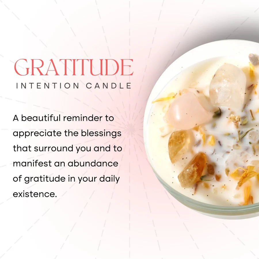 Gratitude Intention Candle
