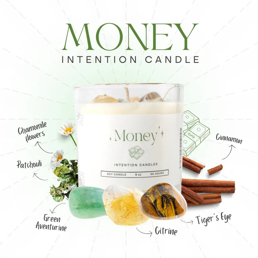 Money Intention Candle