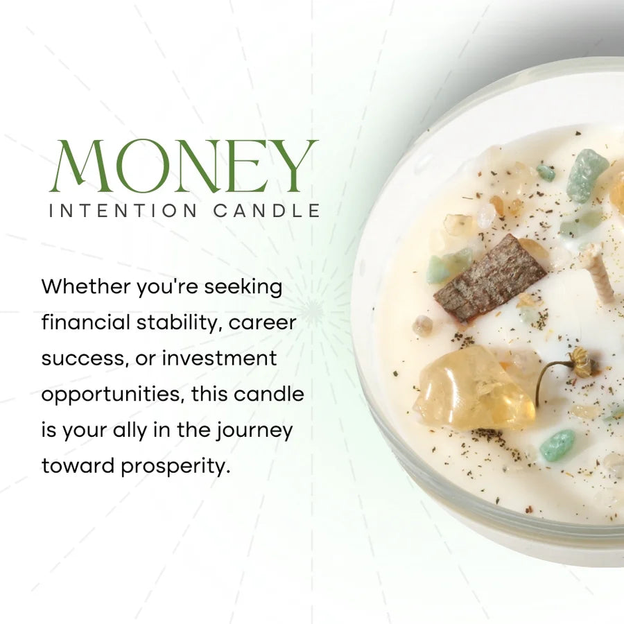 Money Intention Candle