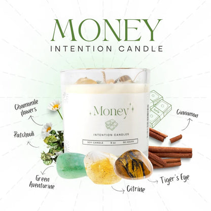 Money Intention Candle
