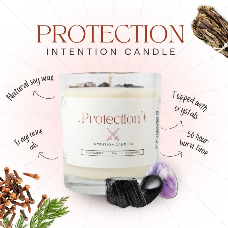 Protection Intention Candle