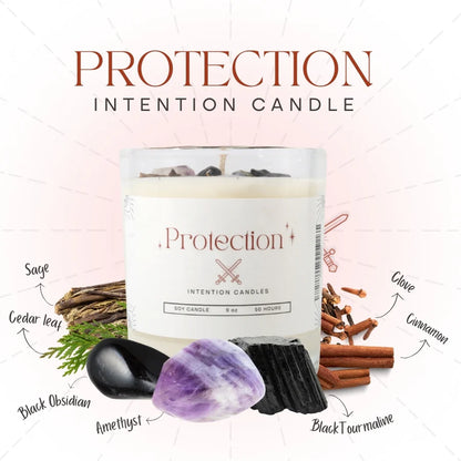 Protection Intention Candle